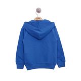 TOONTOY Erkek Çocuk Pullu U.S.A Bayraklı Nakışlı Sweatshirt, 4 Yaş, 13400-, Saks, erkek-çocuk