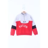Toontoy Erkek Çocuk Ration Baskılı Sweatshirt