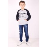 Toontoy Erkek Cocuk Reglan Kol Detayli Cepli Sweatshirt