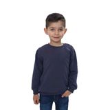 TOONTOY Erkek Çocuk Relax Fit Bisiklet Yaka Omuzu Çıtçıtlı Sweatshirt, 3 Yaş, 24964, Füme, erkek-çocuk