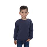 TOONTOY Erkek Çocuk Relax Fit Bisiklet Yaka Omuzu Çıtçıtlı Sweatshirt, 4 Yaş, 24964, Füme, erkek-çocuk