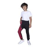 Toontoy Erkek Çocuk Şalvar Tipi Fermuar Detaylı Eşofman Alt Bordo 13-14 YAŞ