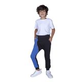 Toontoy Erkek Çocuk Şalvar Tipi Fermuar Detaylı Eşofman Alt Saks 8-9 YAŞ