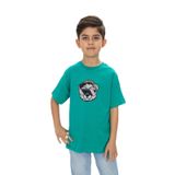 Toontoy Erkek Çocuk Şapkalı Ayı Baskılı Tişört Koyu Yeşil 3 YAŞ