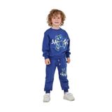 TOONTOY Erkek Çocuk Savage Baskılı Eşofman Takım 7 Yaş, 7 Yaş, 24775, Saks, erkek-çocuk