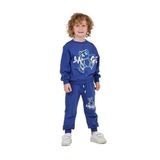 TOONTOY Erkek Çocuk Savage Baskılı Eşofman Takım 8 Yaş, 8 Yaş, 24775, Saks, erkek-çocuk