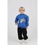 Toontoy Erkek Çocuk Skate Arka Baskılı Eşofman Takım - Saks - 8 Yaş