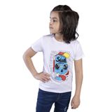 Toontoy Erkek Çocuk Skate Baskılı Tişört Beyaz 5 YAŞ