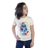 Toontoy Erkek Çocuk Skate Baskılı Tişört Sarı 4 YAŞ