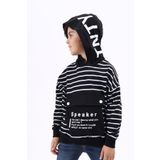 Toontoy Erkek Çocuk Speaker Baskılı Sweatshirt Siyah 3 YAŞ