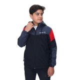 TOONTOY Erkek Çocuk Sport Baskılı Yağmurluk, 12-13 Yaş, 14108-, Siyah, Erkek Çocuklar