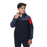 TOONTOY Erkek Çocuk Sport Baskılı Yağmurluk, 8-9 Yaş, 14108-, Siyah, Erkek Çocuklar