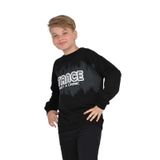 Toontoy Erkek Çocuk Stance Baskılı Sweatshirt Siyah