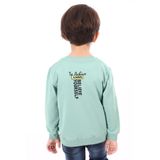 Toontoy Erkek Çocuk Strong Baskılı Sweatshirt Yeşil 6 YAŞ