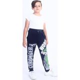 Toontoy Erkek Çocuk Stronger Tnty Baskılı Eşofman Alt Lacivert 12 YAŞ