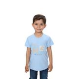 Toontoy Erkek Çocuk Surf Tema Baskılı Tişört Mavi 1 YAŞ