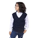 Toontoy Erkek Çocuk Süveterli Okul Gömlek Lacivert