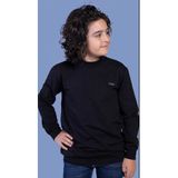 TOONTOY Erkek Çocuk Sweatshirt 10 Yaş, 10 Yaş, 13520-, Siyah, erkek-çocuk