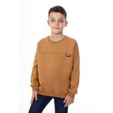 Toontoy Erkek Çocuk Sweatshirt Kahverengi 13-14 YAŞ