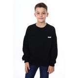 Toontoy Erkek Çocuk Sweatshirt Siyah 12-13 YAŞ