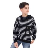 Toontoy Erkek Çocuk Sweatshirt Siyah 5 YAŞ