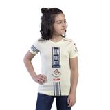 Toontoy Erkek Çocuk T-Shirt New York Cıty Baskı Sarı 8 YAŞ