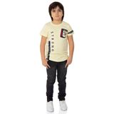 Toontoy Erkek Çocuk T-Shirt Strong Baskılı Sarı 8 YAŞ