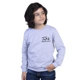 Toontoy Erkek Çocuk Tazz Baskılı Sweatshirt Gri Melanj 5 YAŞ