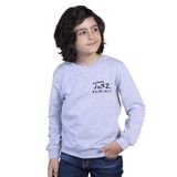 Toontoy Erkek Çocuk Tazz Baskılı Sweatshirt Gri Melanj 8 YAŞ
