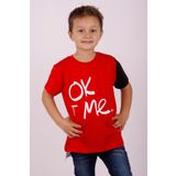 Toontoy Erkek Çocuk Tek Kol Garnili Tişört