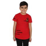 Toontoy Erkek Çocuk Tiger Nakışlı Tişört Kırmızı 8 YAŞ