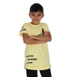 Toontoy Erkek Çocuk Tiger Nakışlı Tişört Sarı 6 YAŞ