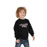 TOONTOY Erkek Çocuk Tnty Design Baskılı Sweatshirt, 5 Yaş, 24768, Siyah, erkek-çocuk