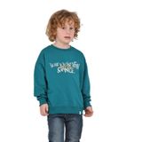 TOONTOY Erkek Çocuk Tnty Design Baskılı Sweatshirt, 7 Yaş, 24768, Açık Petrol, erkek-çocuk