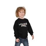 TOONTOY Erkek Çocuk Tnty Design Baskılı Sweatshirt, 8 Yaş, 24768, Siyah, erkek-çocuk