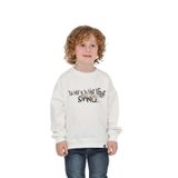 Toontoy Erkek Çocuk Tnty Design Baskılı Sweatshirt Ekru
