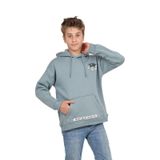 TOONTOY Erkek Çocuk Tnty Nakışlı Sweatshirt, Mavi, 6-7 Yaş