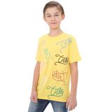 Toontoy Erkek Çocuk Tnty Nakışlı Ve Baskılı Tişört Sarı 10 YAŞ