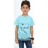 Toontoy Erkek Çocuk Trex Baskılı Tişört