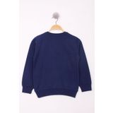 Toontoy Erkek Çocuk Uçak Baskılı Sweatshirt Antrasit Melanj 7 YAŞ