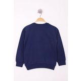 Toontoy Erkek Çocuk Uçak Baskılı Sweatshirt Lacivert 6 YAŞ