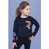Toontoy Kids Kız Çocuk Baskılı T-shirt