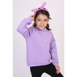 Toontoy Kids Kız Çocuk Sweatshirt - 2 Yaş - Lila