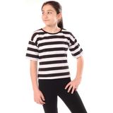 Toontoy Kids Kız Çocuk Tişört10 - 6 - 7 Yaş - Siyah