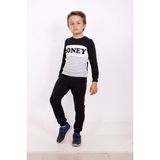 Toontoy Kids Toontoy Erkek Çocuk Garnili Eşofman Takım - 12 Yaş - Gri Melanj