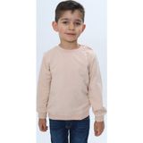 Toontoy Kids Toontoy Erkek Çocuk Relax Fit Bisiklet Yaka Omuzu Çıtçıtlı Sweatshirt