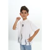 Toontoy Kids Toontoy Erkek Çocuk Sport Yazılı Fırça Baskılı Tişört