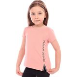 Toontoy Kids Toontoy Kız Bebek Passion Desing Baskılı Tişört - Koyu Pudra - 1 Yaş