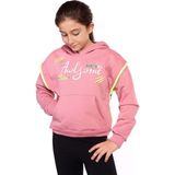 Toontoy Kids Toontoy Kız Çocuk Baskılı Kanguru Cepli Sweatshirt - 6 Yaş - Gül Kurusu