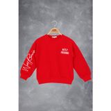 Toontoy Kids Toontoy Kız Çocuk Best Frıends Baskılı Sweatshirt